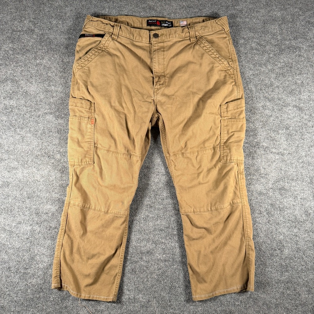 Ariat FR M5 Work Pants Cordura Cat2 Fire USA Straight Leg Straight Fit Sz 40x26